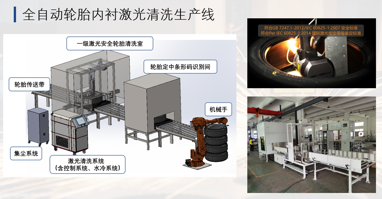 全自動輪胎內(nèi)襯激光清洗